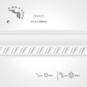 Moldura interior Ornamentada modelo DM401